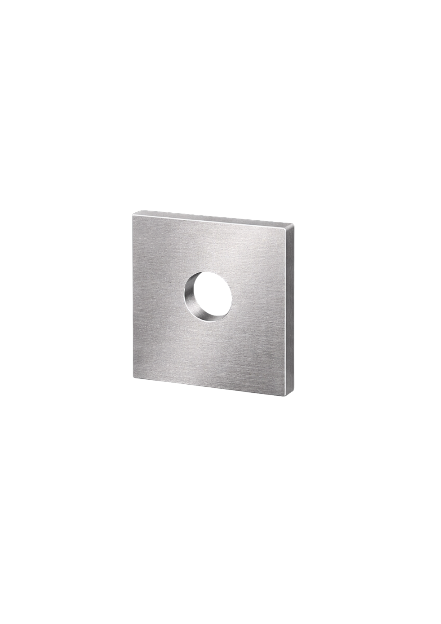 Volgplaat-03 56x50x10 gat Ø18, TV (S355) (t.b.v. trekanker-04) (91018595)